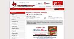 Desktop Screenshot of canadiangundogsupply.com